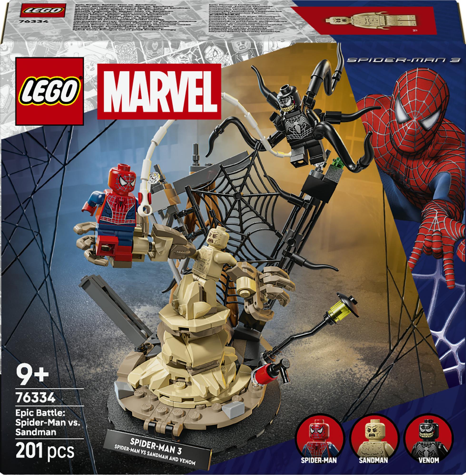 Lego Super Heroes Epic Battle Spider - Man Vs Sandman Geekd Dk