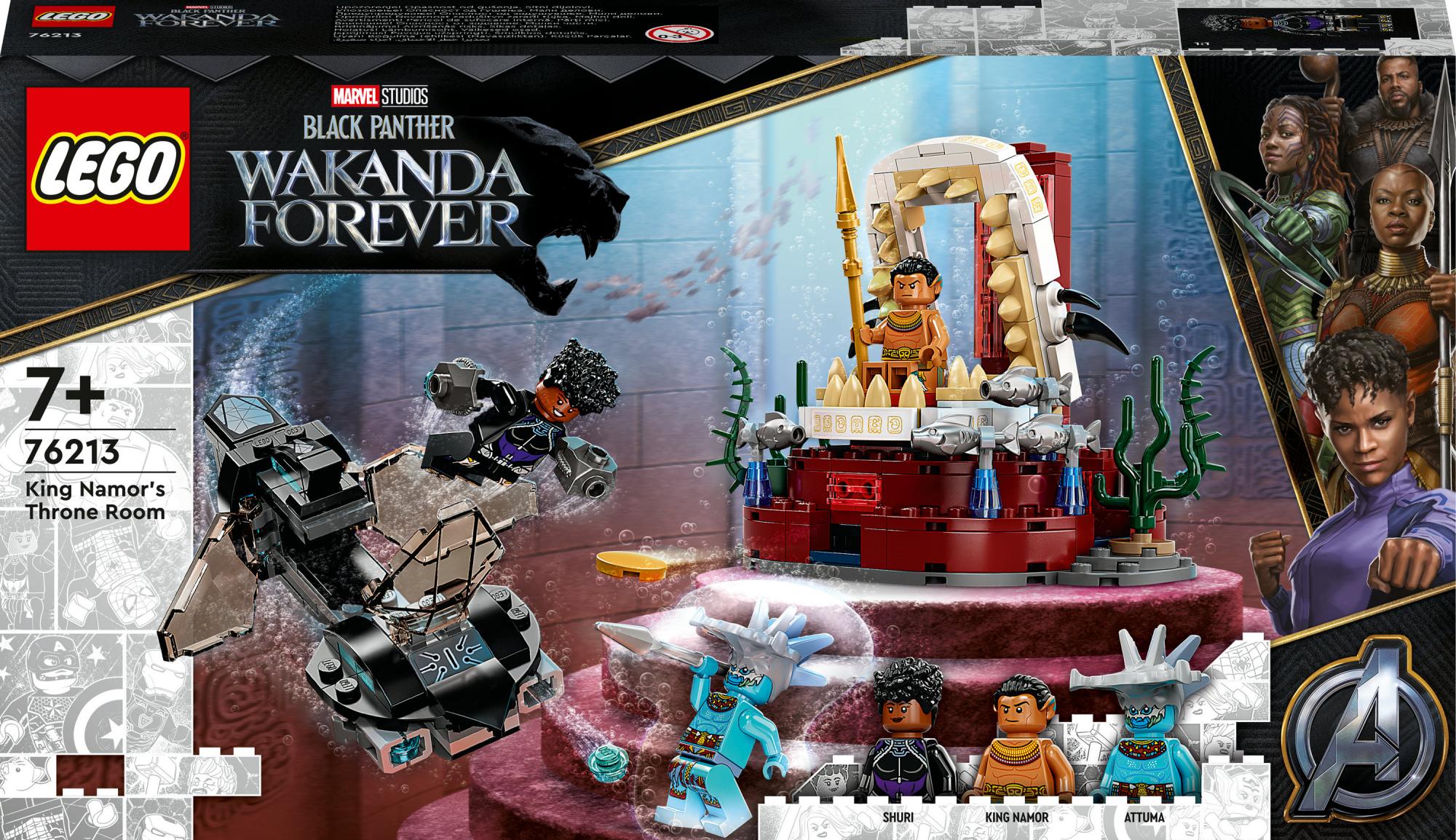 Lego   Super   Heroes   King   Namorâ   S   Throne   Room    76213    Geekd   Dk
