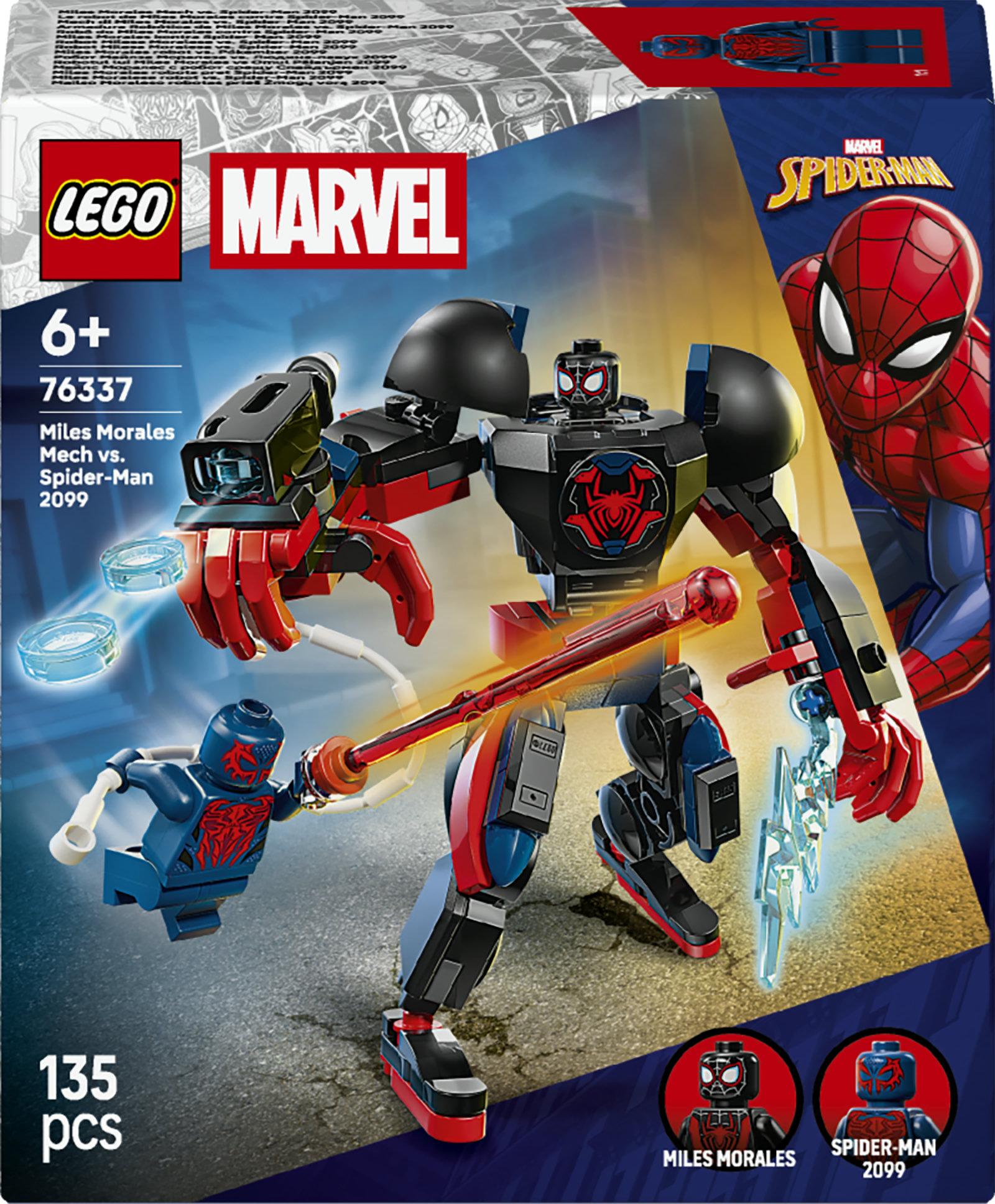 Lego Super Heroes Miles Morales Mech Mod Spider - Man 2099 Geekd Dk
