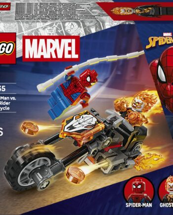 Lego   Super   Heroes     Spider - Man   Mod   Ghost   Rider   Motorcykel   Geekd   Dk