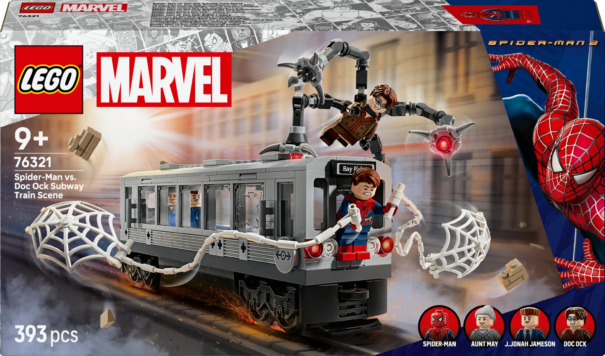 Lego Super Heroes Spider - Man Vs Doc Ock : Subway Train Scene 76321 Geekd Dk