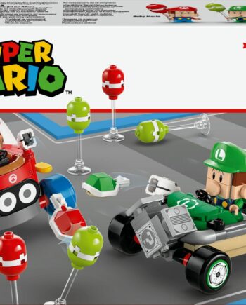 Lego   72034   Super   Mario   Mario   Kart :  Baby   Mario   Vs    Baby   Luigi   Geekd   Dk