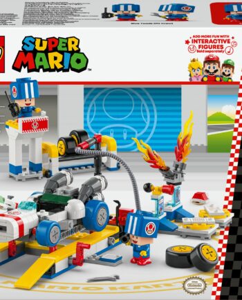 Lego   72035   Super   Mario   Mario   Kart :  Toad   Apos   S   Workshop   Geekd   Dk