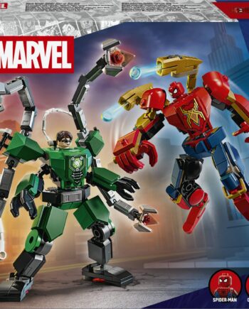Lego   Superhelte   Mech   Kamp   Spider - Man   Mod   Doc   Ock   Geekd   Dk