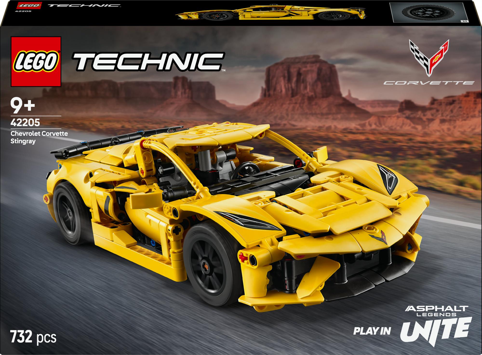 Lego   42205   Technic   Corvette   Stingrey   Geekd   Dk