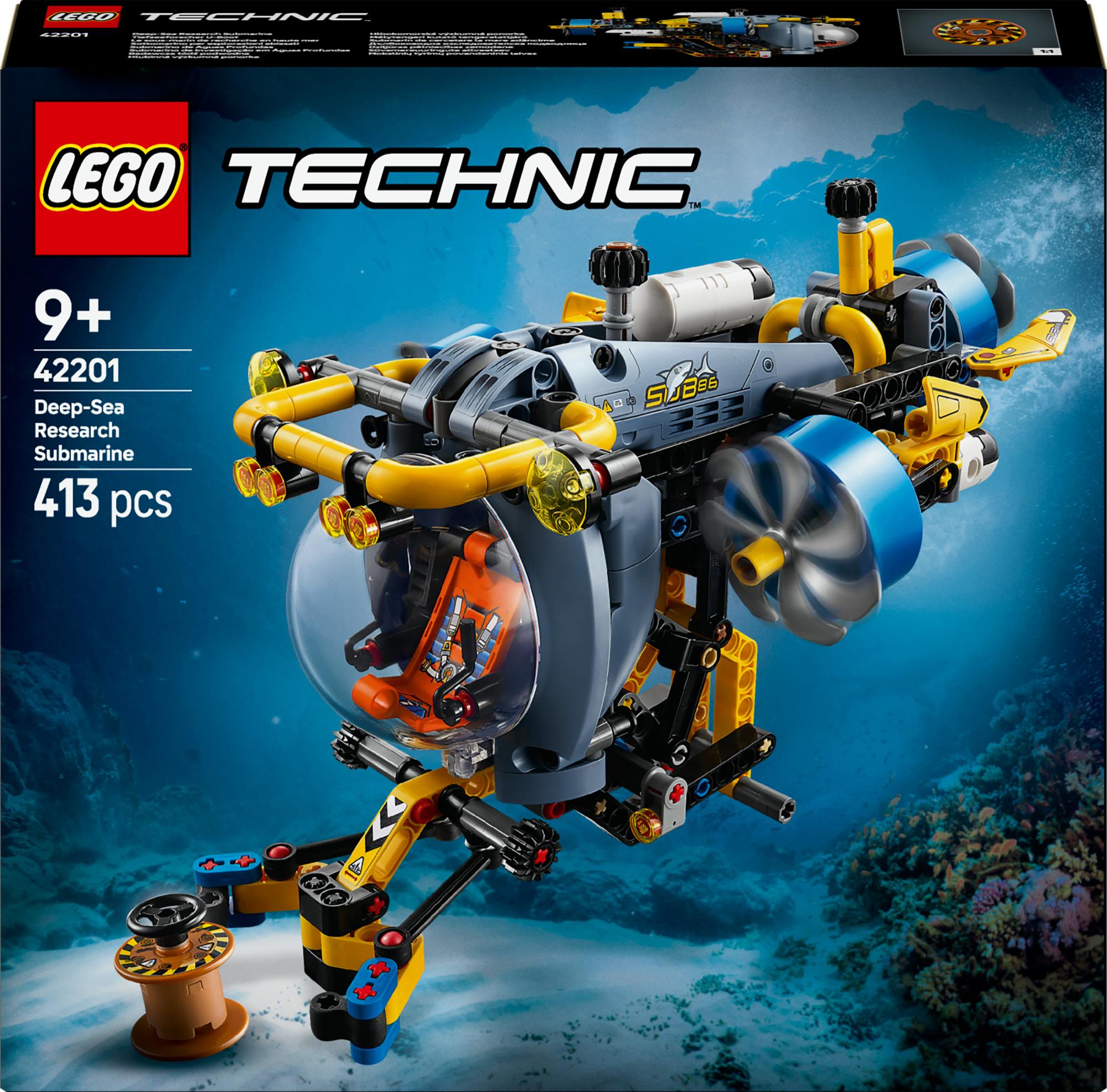 Lego   42201   Technic   Deep   Sea   Explorer   Submarine   Geekd   Dk