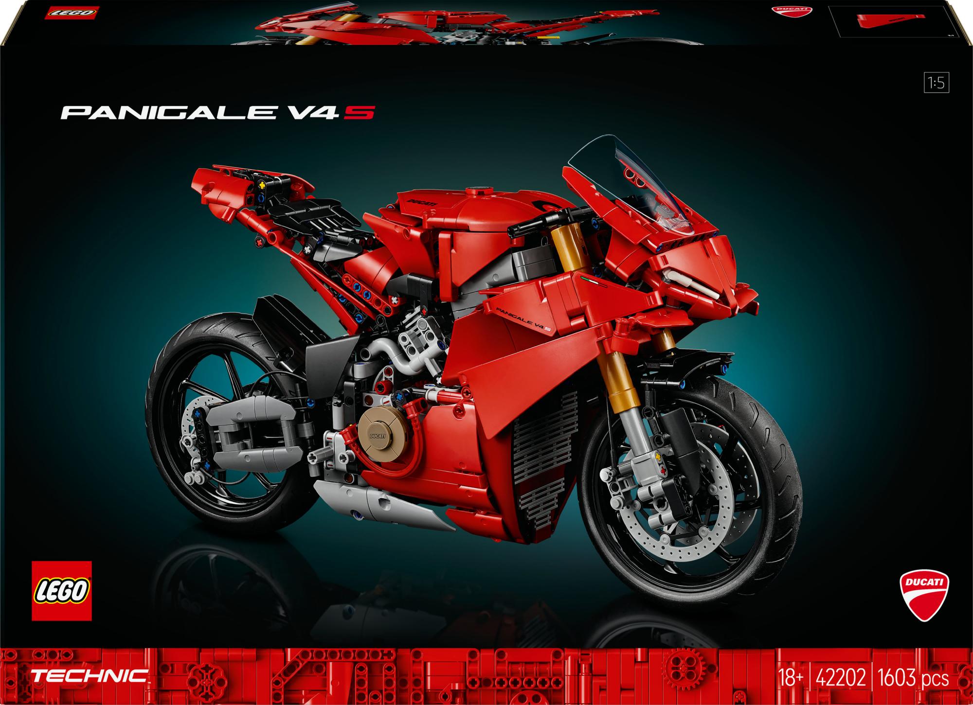 Lego   42202   Technic   Ducati   Panigale   V4   S   Motorcycle   Geekd   Dk