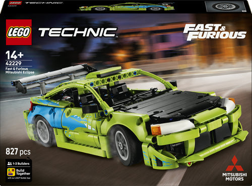 Lego   Technic   Fast   And   Furious   Mitsubishi   Eclipse - Bil   Geekd   Dk