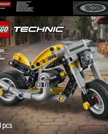 Lego   Technic   Gul   Motorcykel   Geekd   Dk