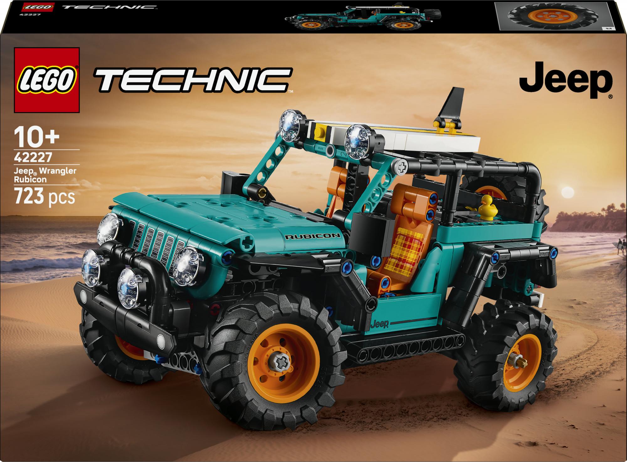 Lego   Technic     Jeep   Wrangler   Rubicon   Suv   Geekd   Dk