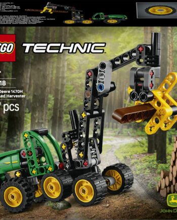 Legoâ    Technic   John   Deere   1470h   Skovningsmaskine   Geekd   Dk