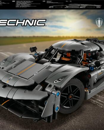 Lego   42173   Technic   Koenigsegg   Jesko   Absolut   Super   Sports   Car   In   Gray   Geekd   Dk
