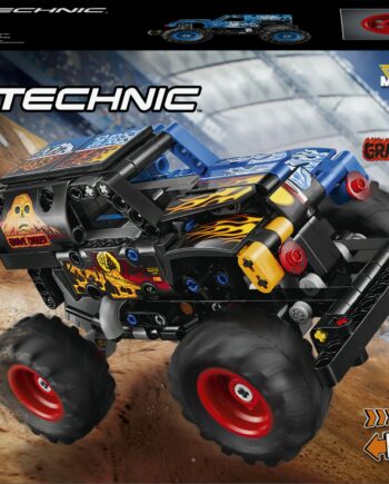 Lego   Technic   Monster   Jam   Grave   Digger   Fire   Og   Ice   Geekd   Dk