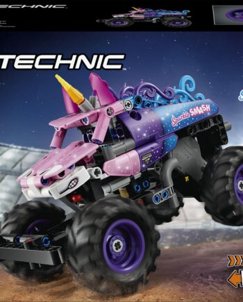 Lego   Technic     Monster   Jam   Sparkle   Smash   Pull - Back   Geekd   Dk