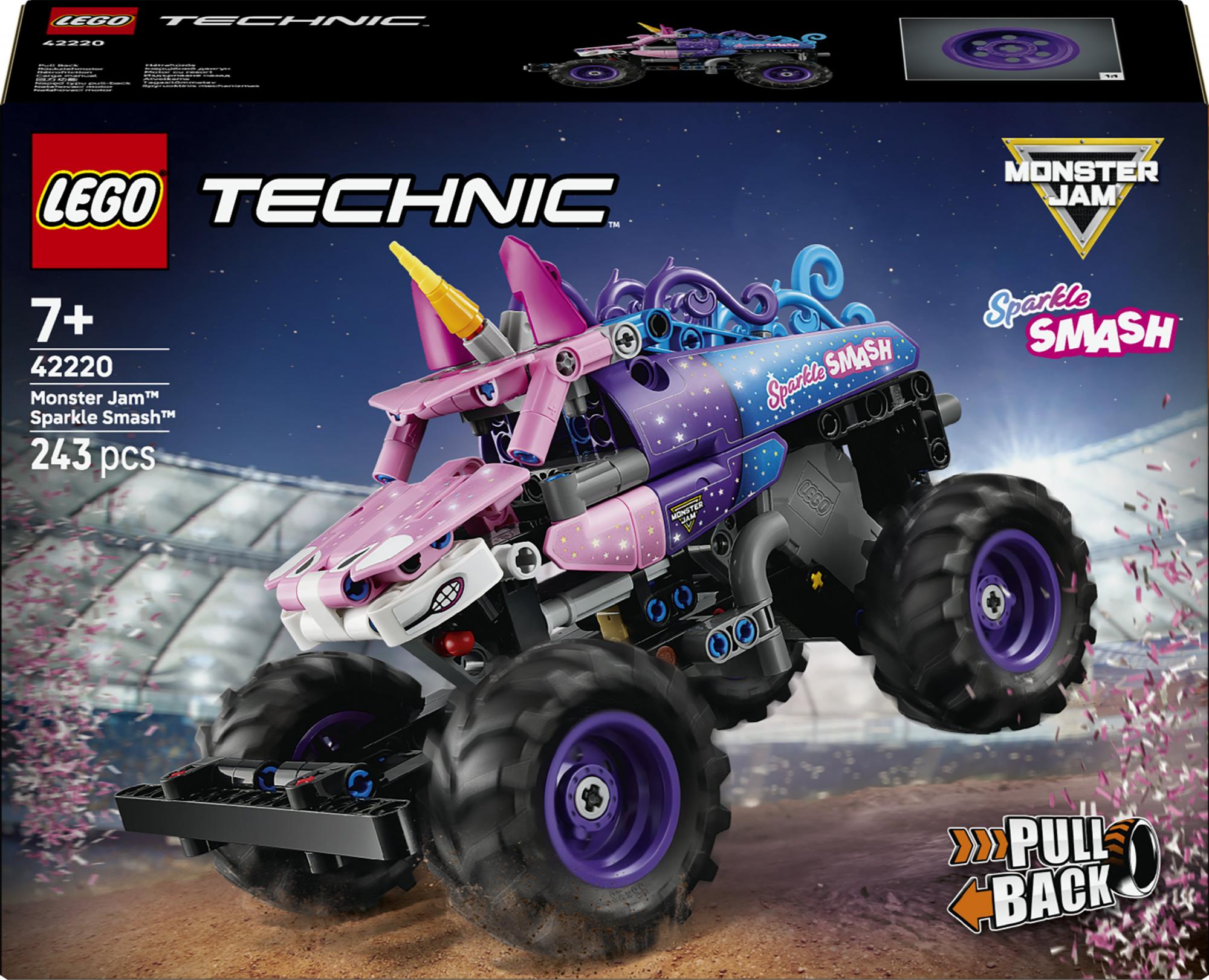 Lego Technic Monster Jam Sparkle Smash Pull - Back Geekd Dk