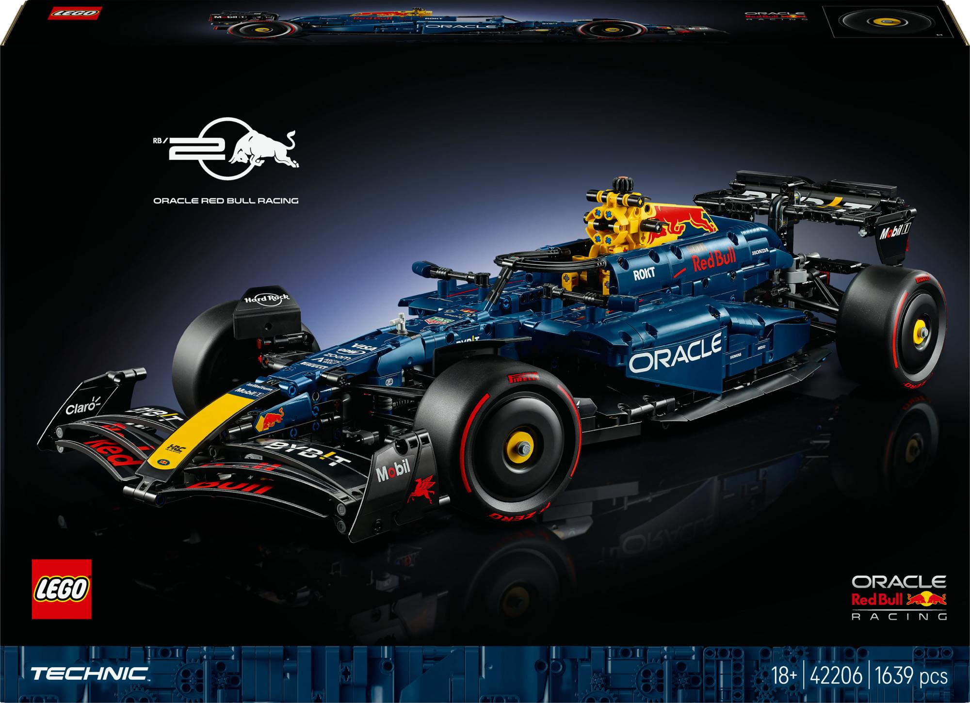 Lego   42206   Technic   Oracle   Red   Bull   Racing   Rb20   F1   Racing   Car   Geekd   Dk