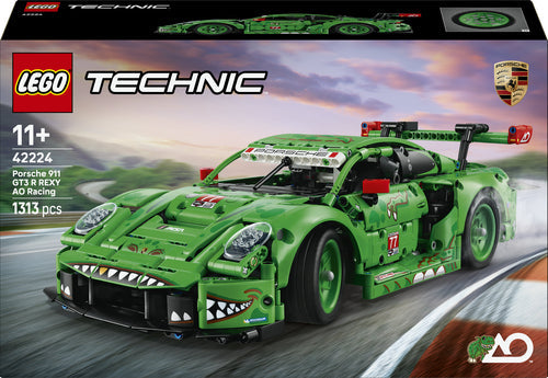 Lego   Technic   Porsche   911   Gt3   R   Rexy   Ao   Racing   Race   Car   Geekd   Dk