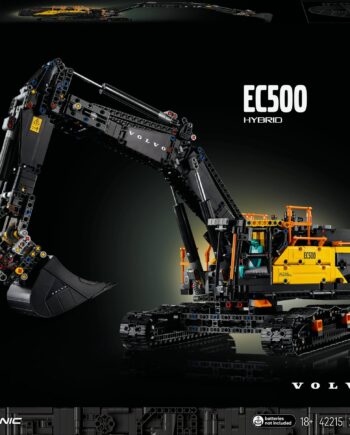 Lego   Technic     Volvo   Ec500   Hybrid   Gravemaskine   Geekd   Dk