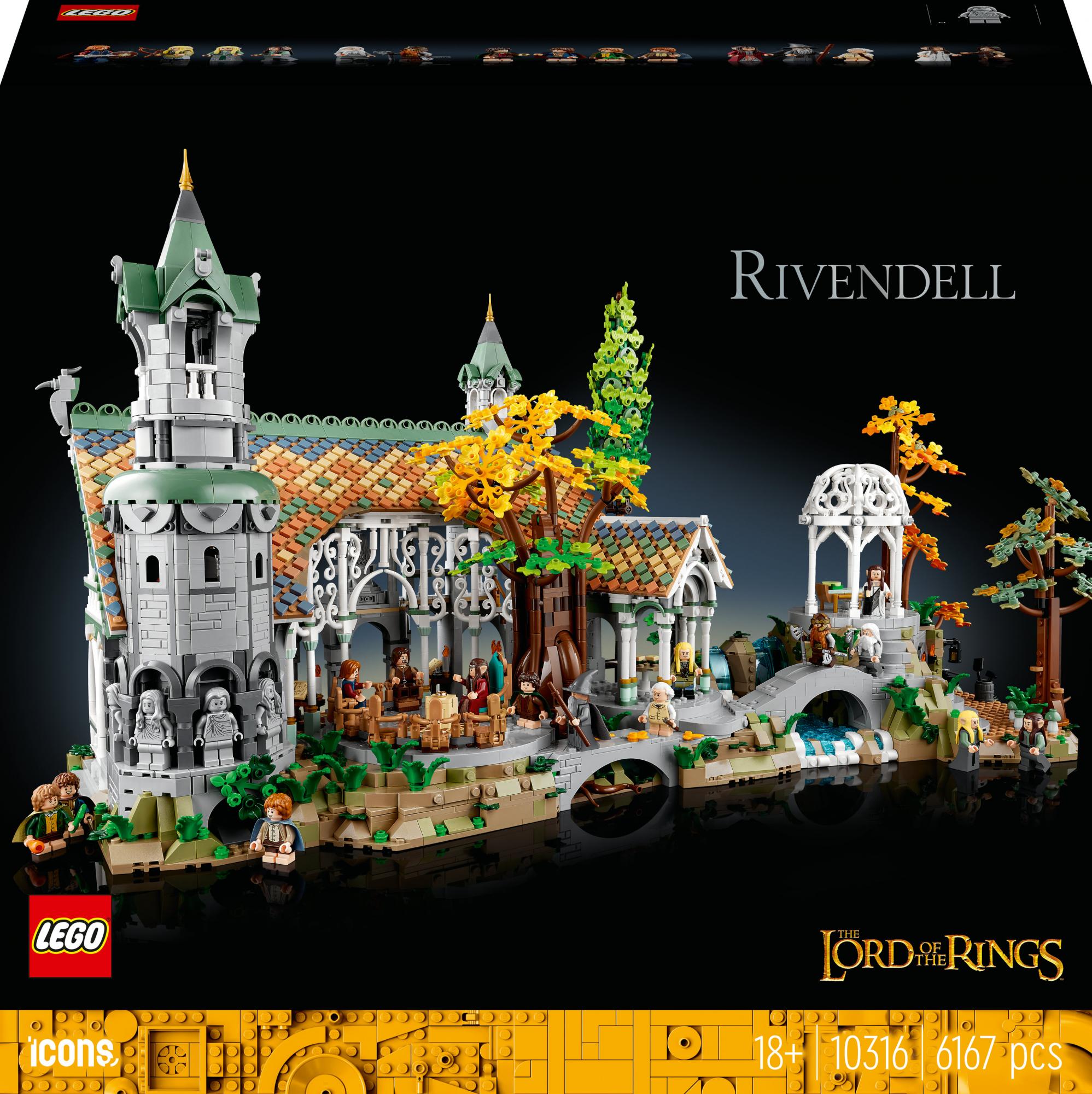 Lego   10316   The   Lord   Of   The   Rings :  Rivendell   Geekd   Dk