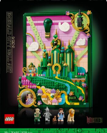 Lego   Wicked   Emerald   City   Wall   Art    75685