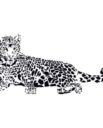 Leopard   Wallsticker    110x52cm