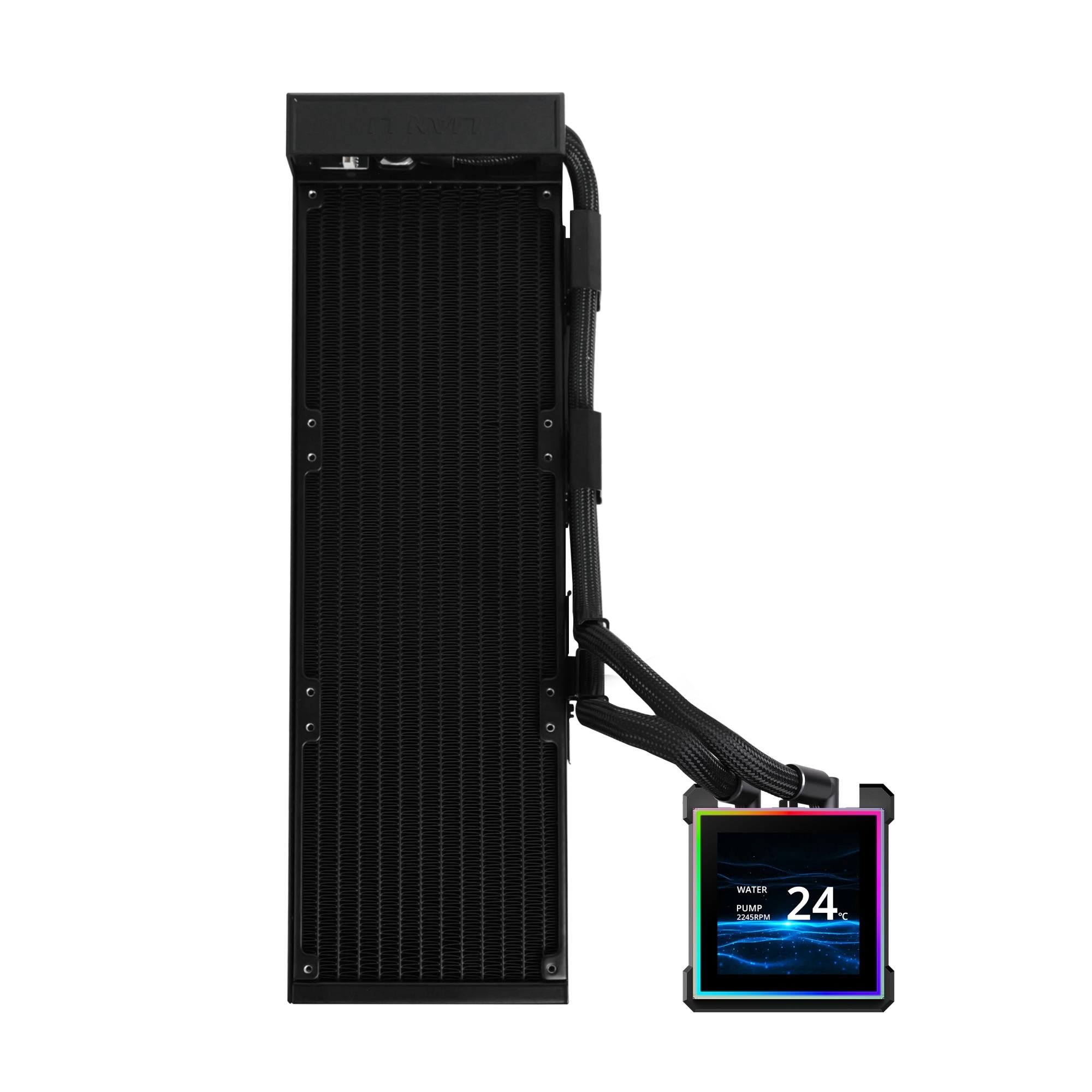 Lian Li Hydroshift Ii Lcd - S 360n Fanless Black Vandkøling Geekd Dk