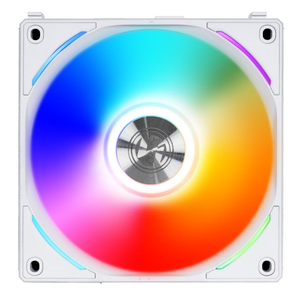 Lian   Li   Uni   Fan   Al120   Rgb   Pwm   Fan   120mm   Hvid   Kabinet   Blæser   Geekd   Dk
