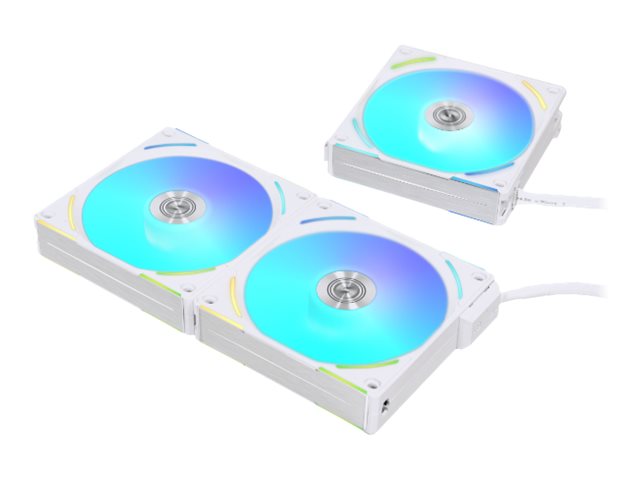 Lian   Li   Uni   Fan   Al120   V2   Rgb   Pwm   Fan       Pack   White   120mm    28mm   Width