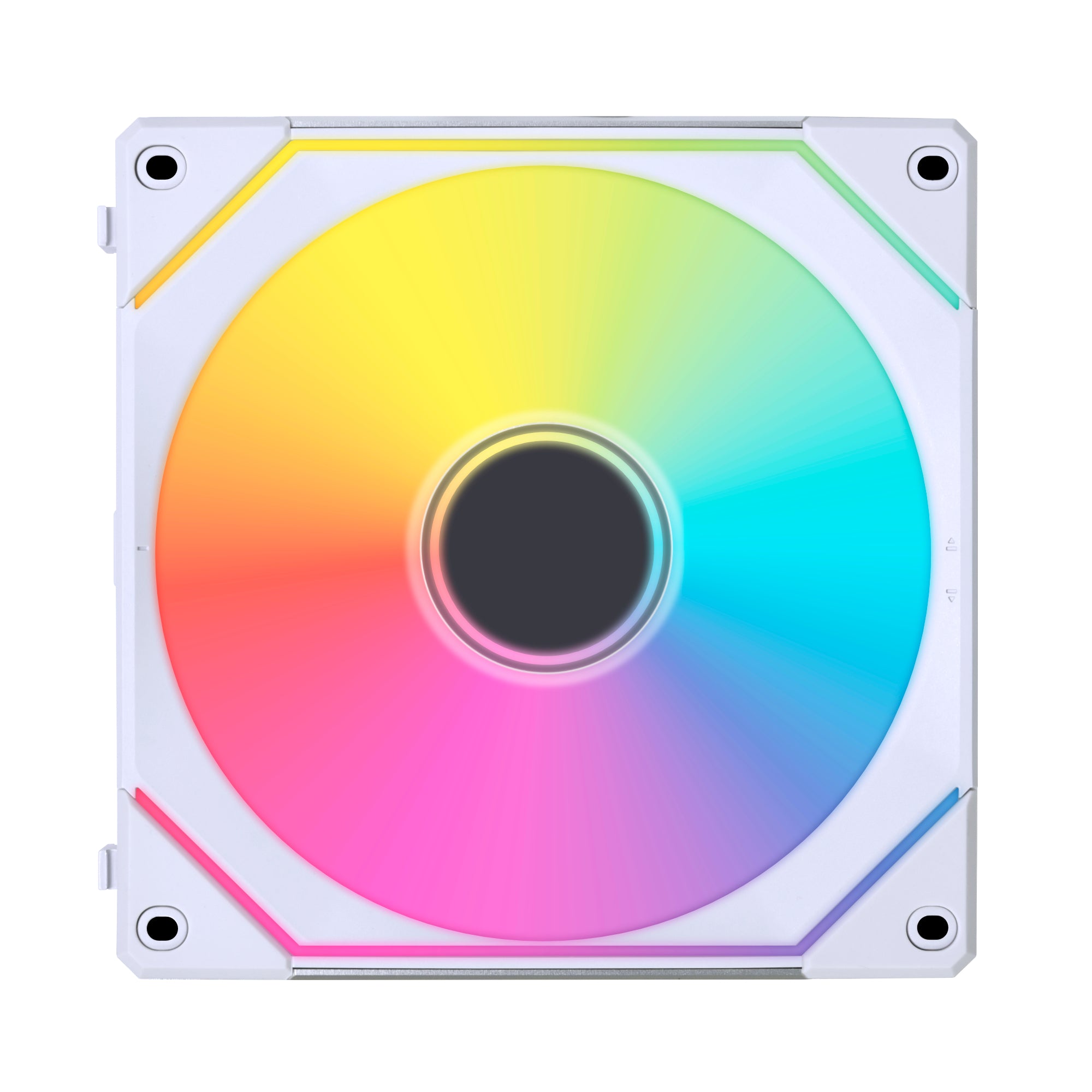 Lian   Li   Uni   Fan   Sl   Inf   Pwm   White   140mm    Infinity   Rgb    Single   Pack   Kabinet   Blæser   Geekd   Dk