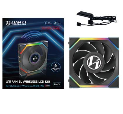 Lian   Li   Uni   Fan   Sl   Wireless   Lcd   Reverse    Sort   120mm