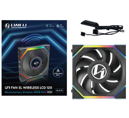 Lian   Li   Uni   Fan   Sl   Wireless   Lcd    Sort -  120mm