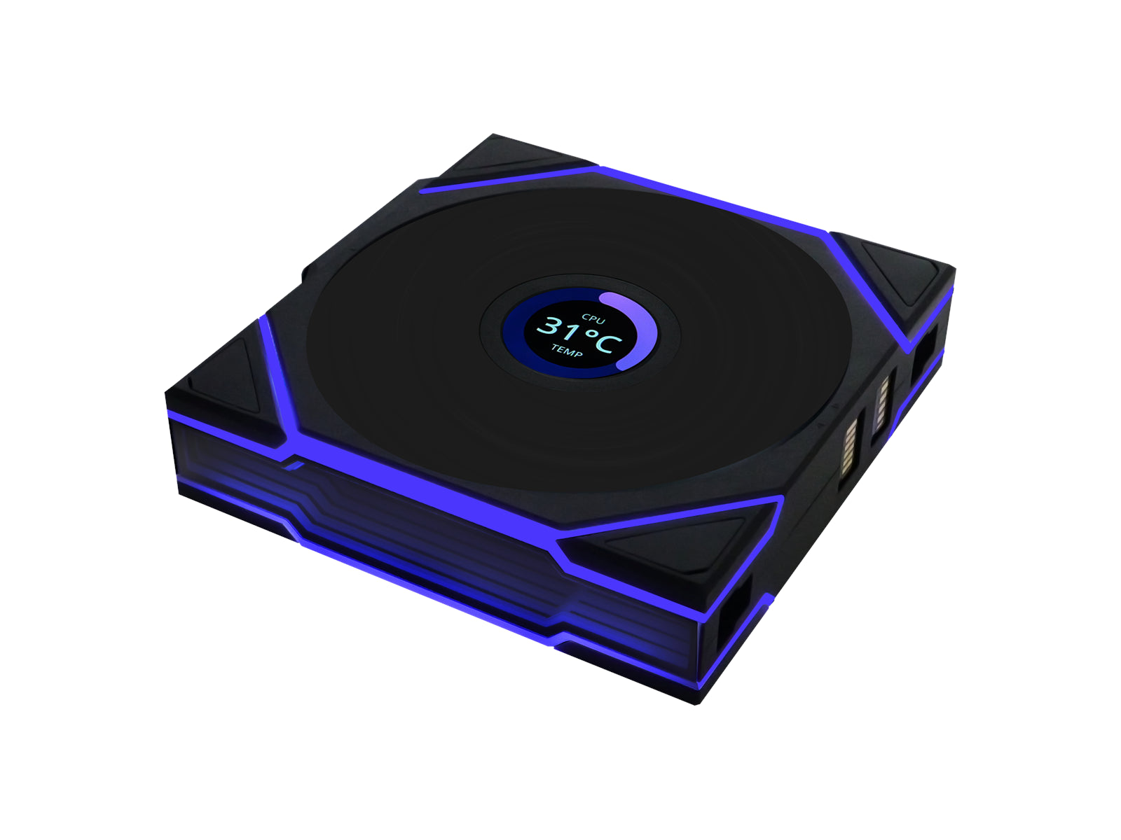 Lian   Li   Uni   Fan   Tl   Wireless   Lcd   Reverse    Sort   120   Kabinet   Blæser   Geekd   Dk