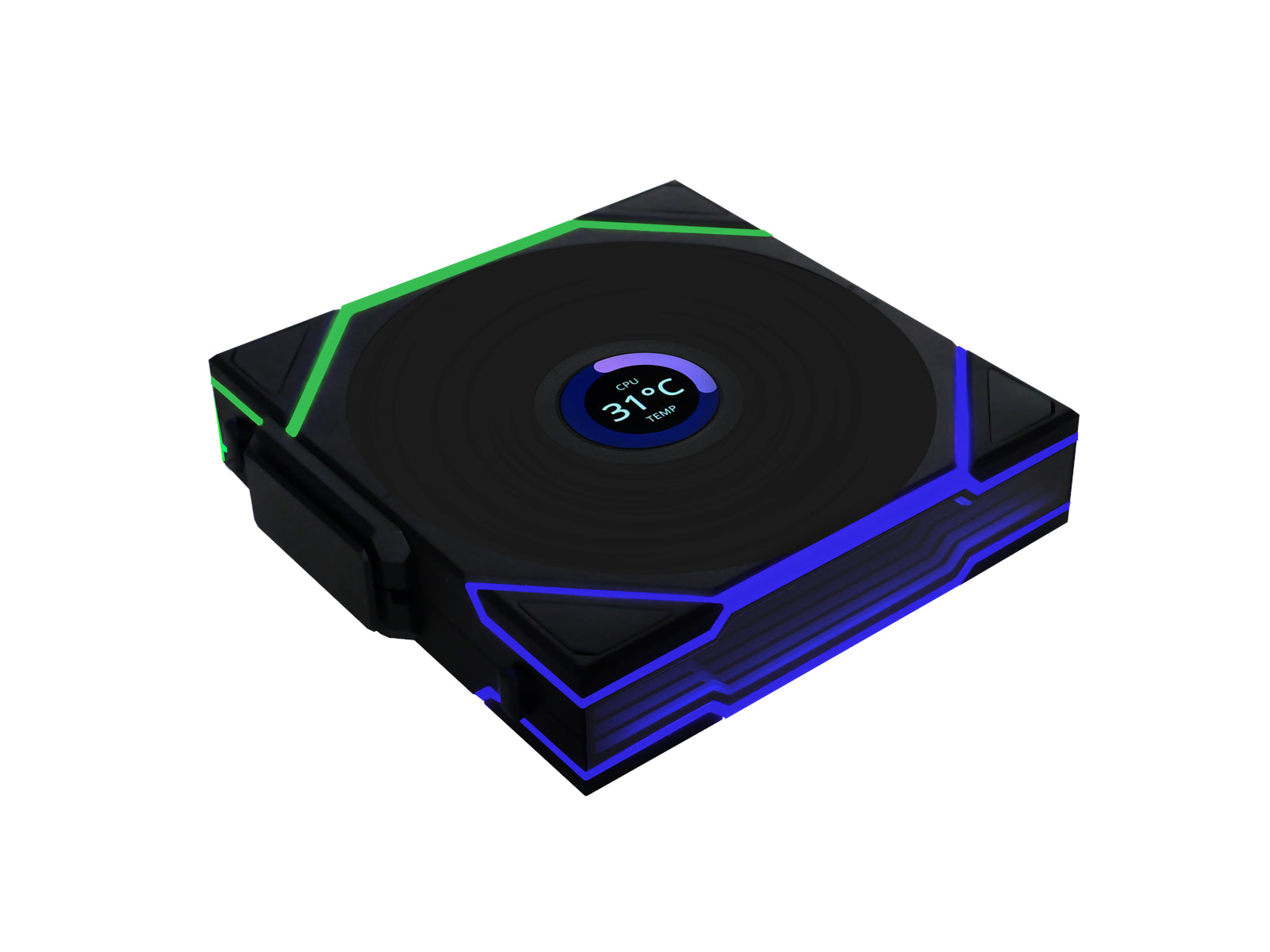 Lian   Li   Uni   Fan   Tl   Wireless   Lcd    Sort   120   Kabinet   Blæser   Geekd   Dk