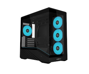 Lian   Li   Vector   V100   Mini   Black    With       Pcs   Of   Rgb   Fans    Kabinet   Geekd   Dk