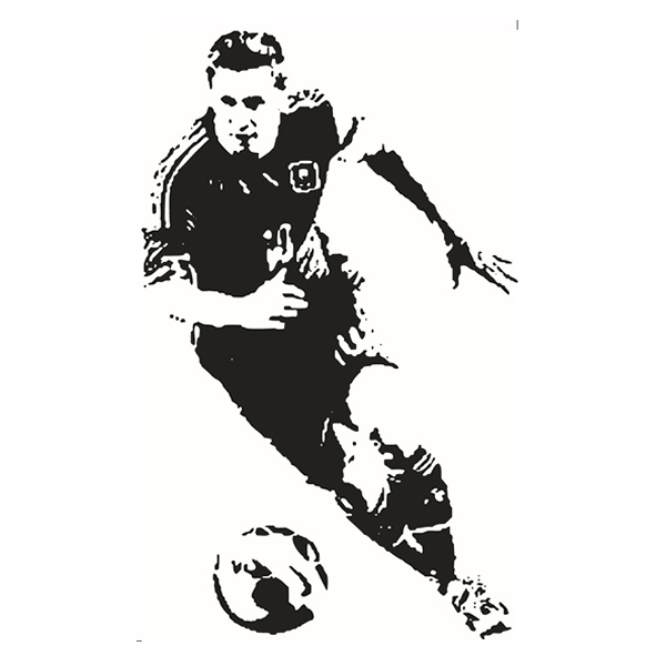 Lionel Messi Wallsticker 85 5x53cm