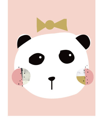 Little   Ones   Panda   Girl   Af   Plakatwerket