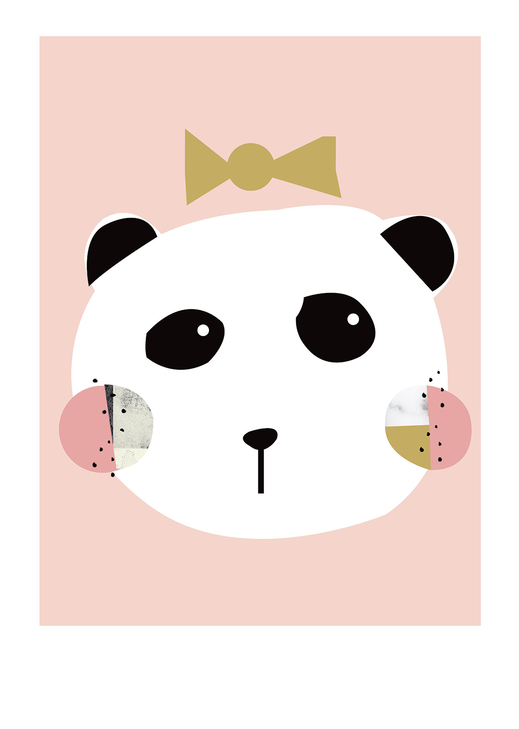Little   Ones   Panda   Girl   Af   Plakatwerket