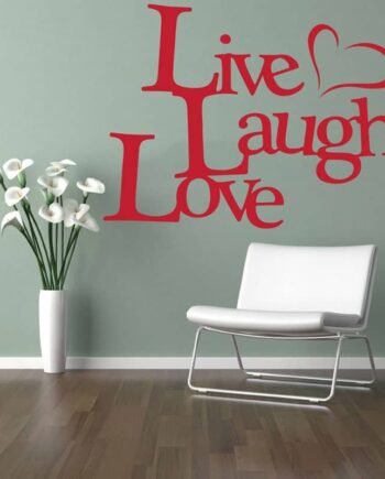 Live   Laugh   Love   Wallsticker