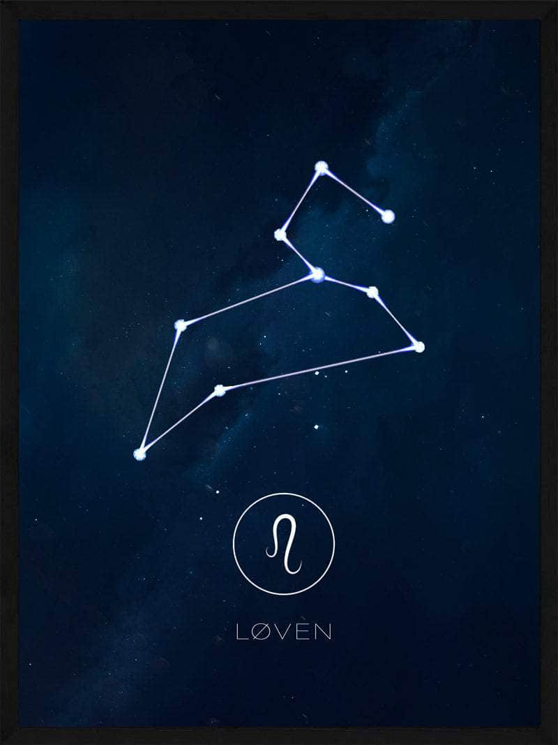 Løven   Stjernetegn   Plakat