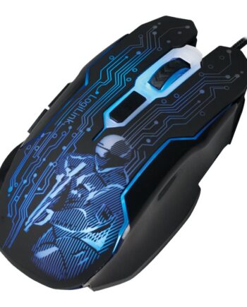 Logilink   Gaming   Mus   Optisk   Kabling   Sort