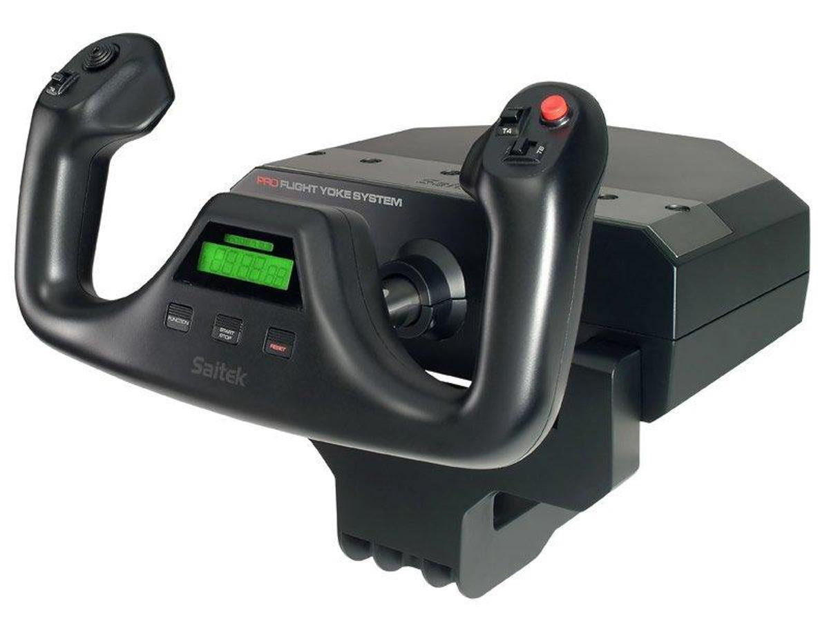Logitech   G   Flight   Yoke   System   Flysimulator   Pc   Video   Games   And   Consoles   Pc   Accessories   Controllers   Geekd   Dk