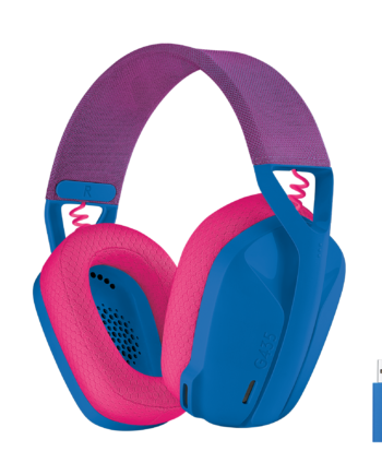 Logitech   G435   Lightspeed   Trådløs   Gaming   Headset   Blå   Geekd   Dk