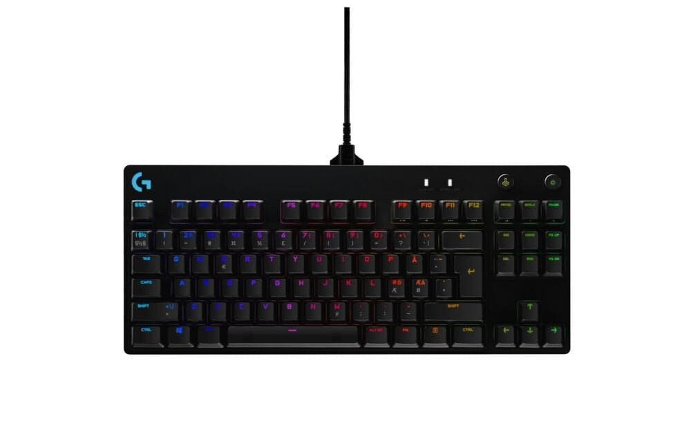 Logitech   G   Pro   Mechanical   Gaming   Keyboard   Black   Usb   Nordic   Tastatur   Geekd   Dk