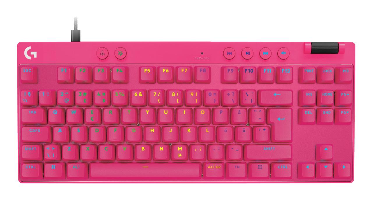 Logitech   G   Pro   X   Tkl   Rapid   Tenkeyless   Gaming   Tastatur   Geekd   Dk