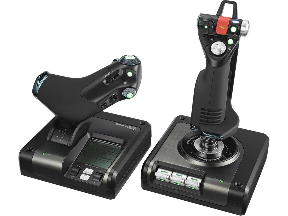 Logitech   G   Saitek   X52   Pro   Flight   Control   System    Pc