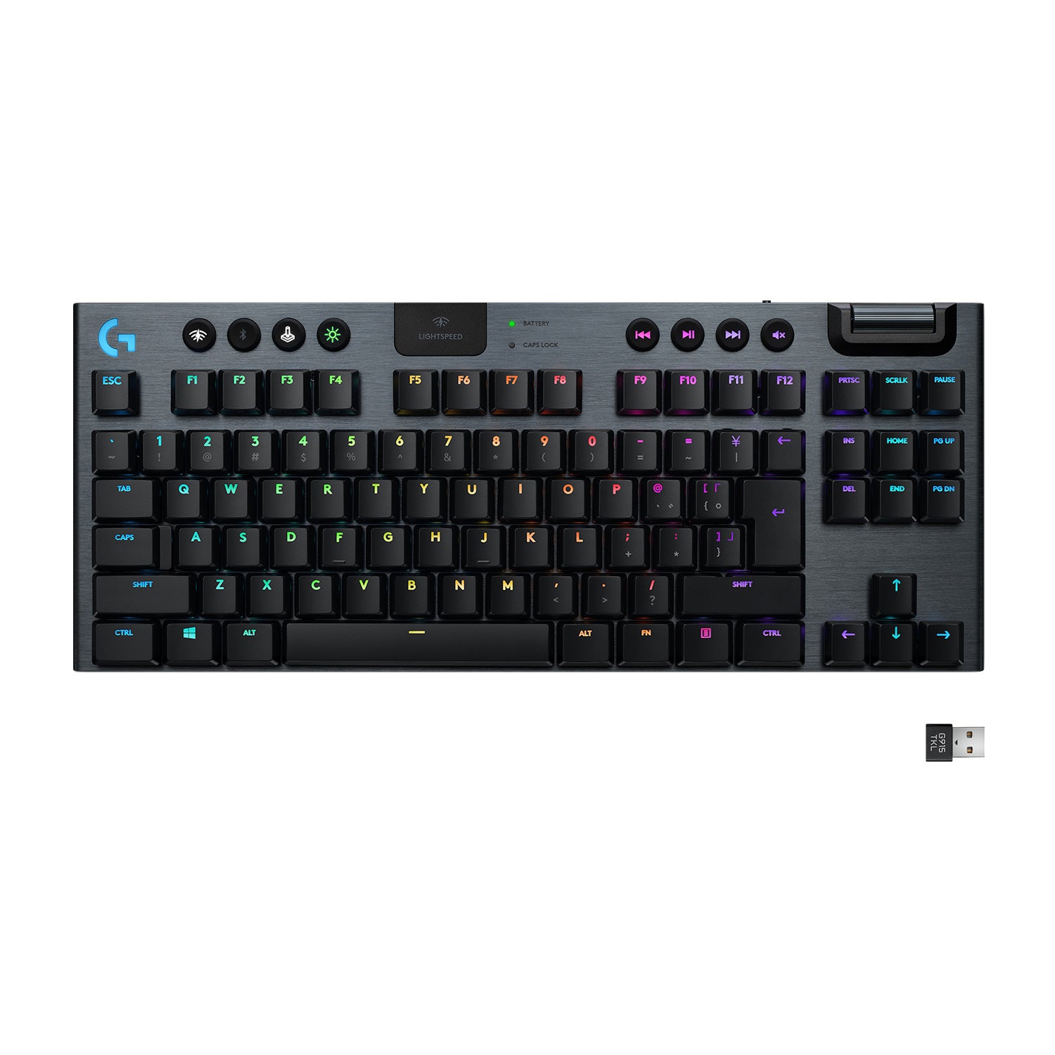Logitech   G915   Tkl   Clicky   Gaming   Keyboard   Nordic   Layout