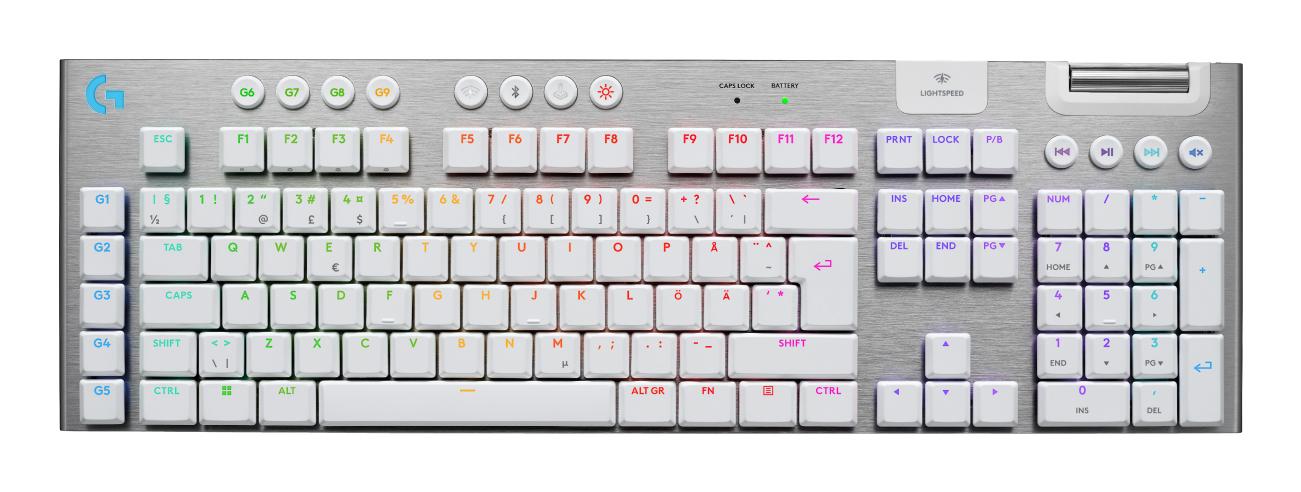 Logitech G915 X Lightspeed Low - Profile Wireless Gaming Keyboard