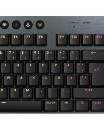 Logitech   G915   X   Lightspeed   Low - Profile   Wireless   Gaming   Keyboard   Tastatur   Geekd   Dk