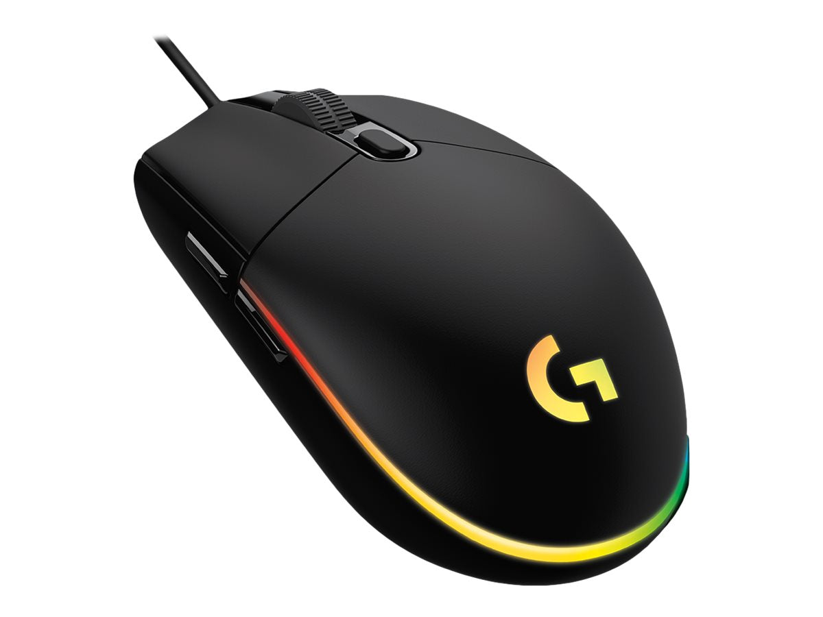 Logitech   Gaming   Mouse   G102   Lightsync   Optisk   Kabling   Sort