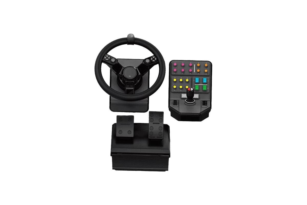 Logitech   Heavy   Equipment   Bundle   Farming   Simulator   Rat   Pedal   Geekd   Dk